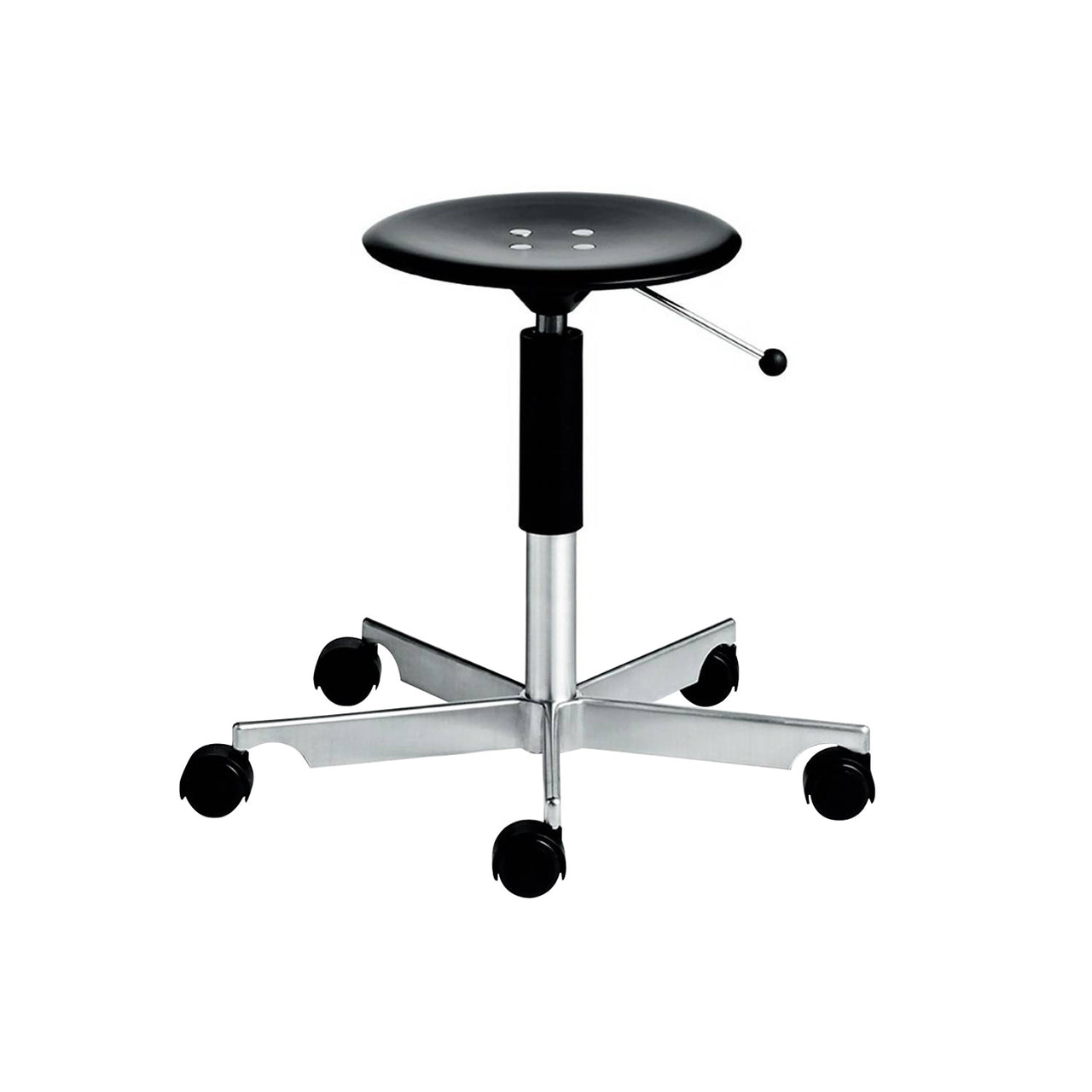 Kevi Stool 2532: Size A + Black Lacquer