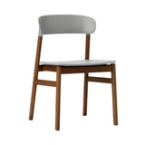 Herit Chair: Smoked Oak + Grey