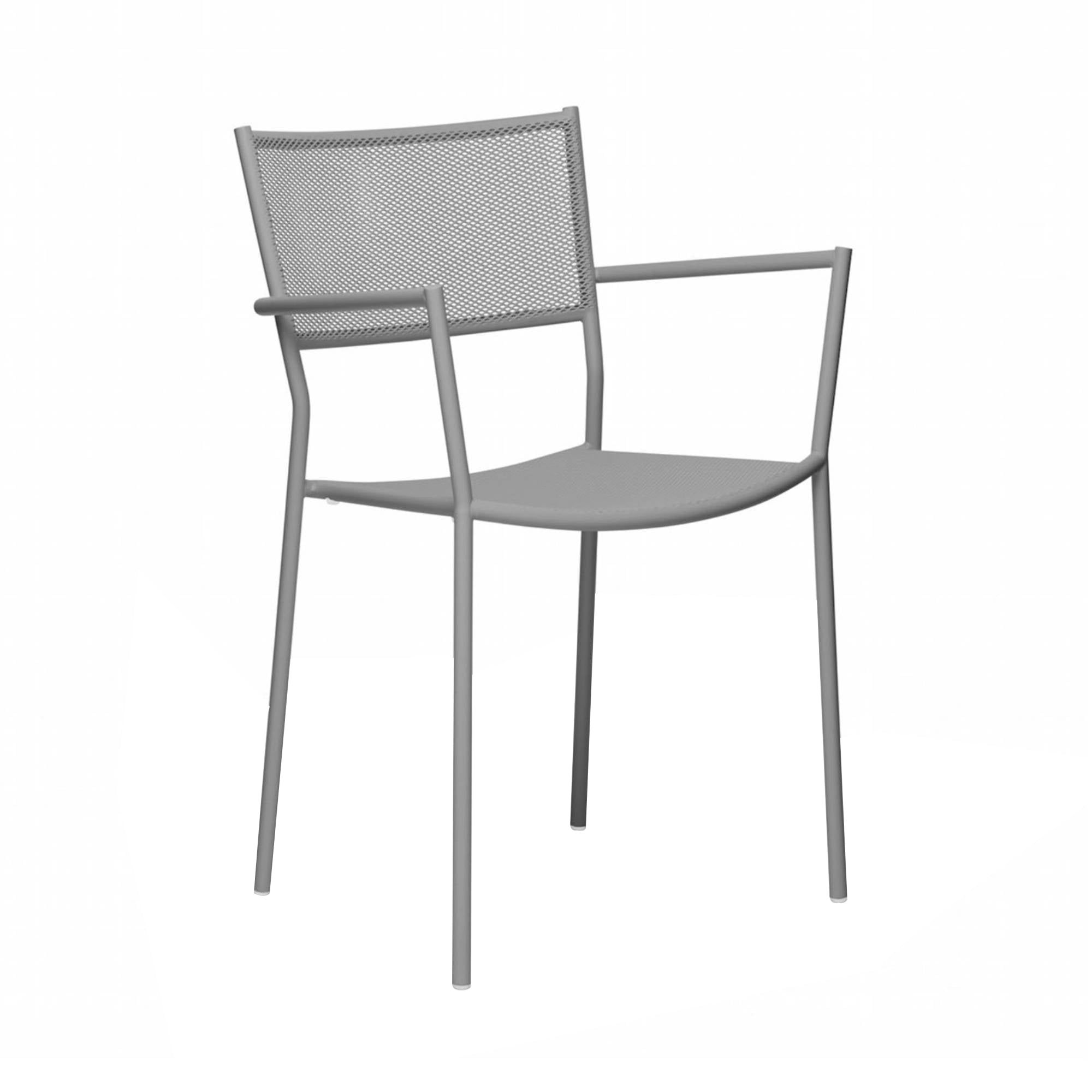 Jig Mesh Armchair: Stone Grey