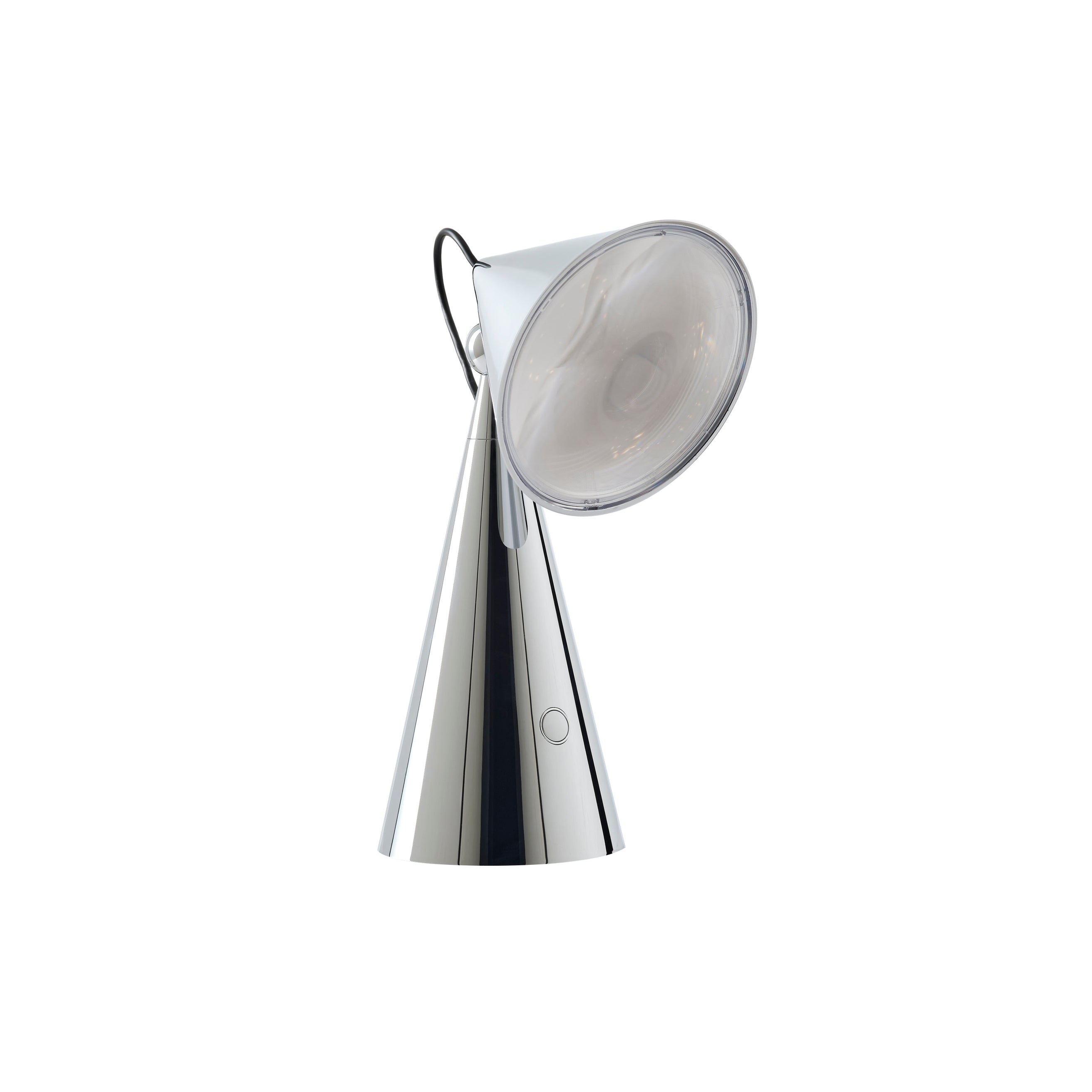 Pose Portable Lamp: Silver