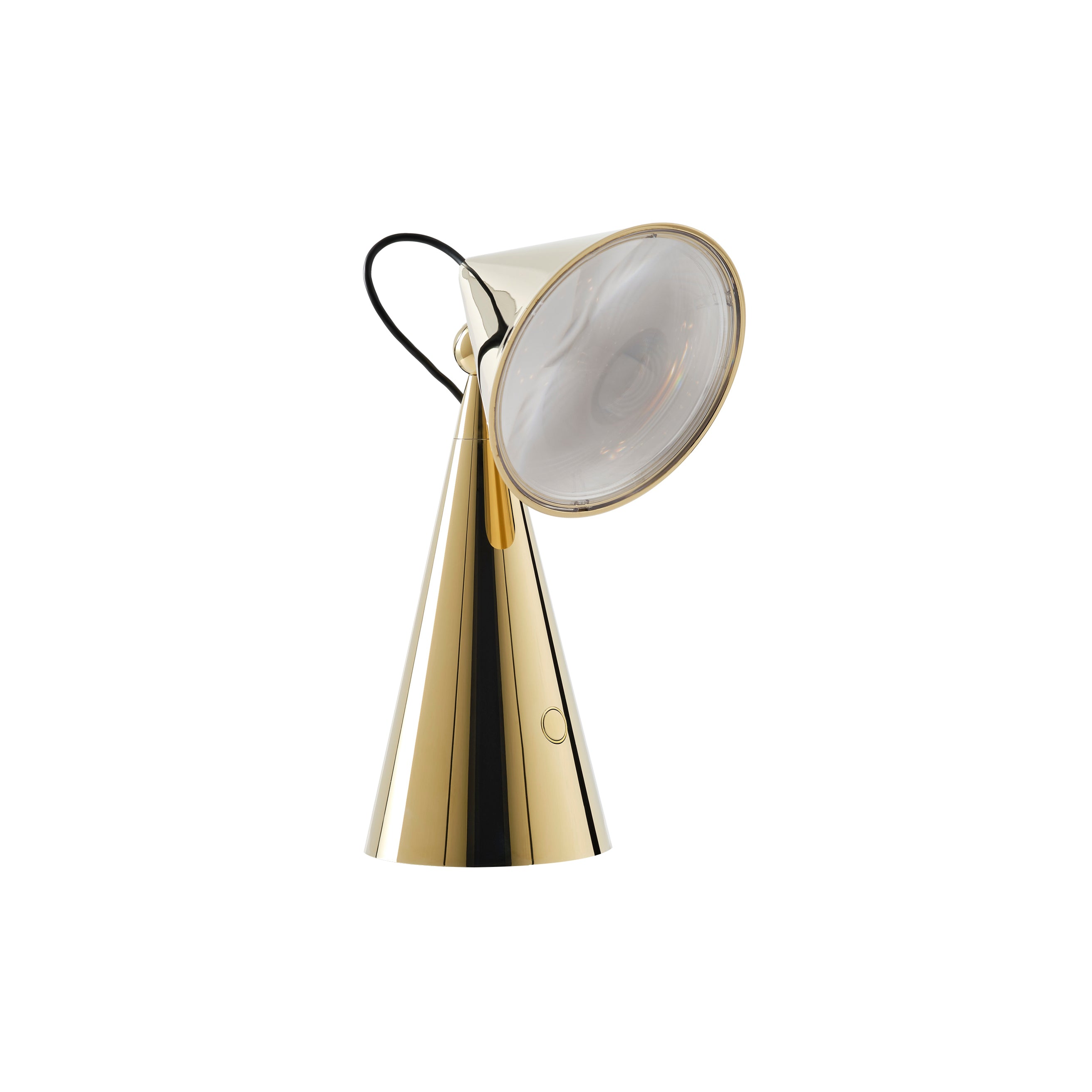 Pose Portable Lamp: Gold