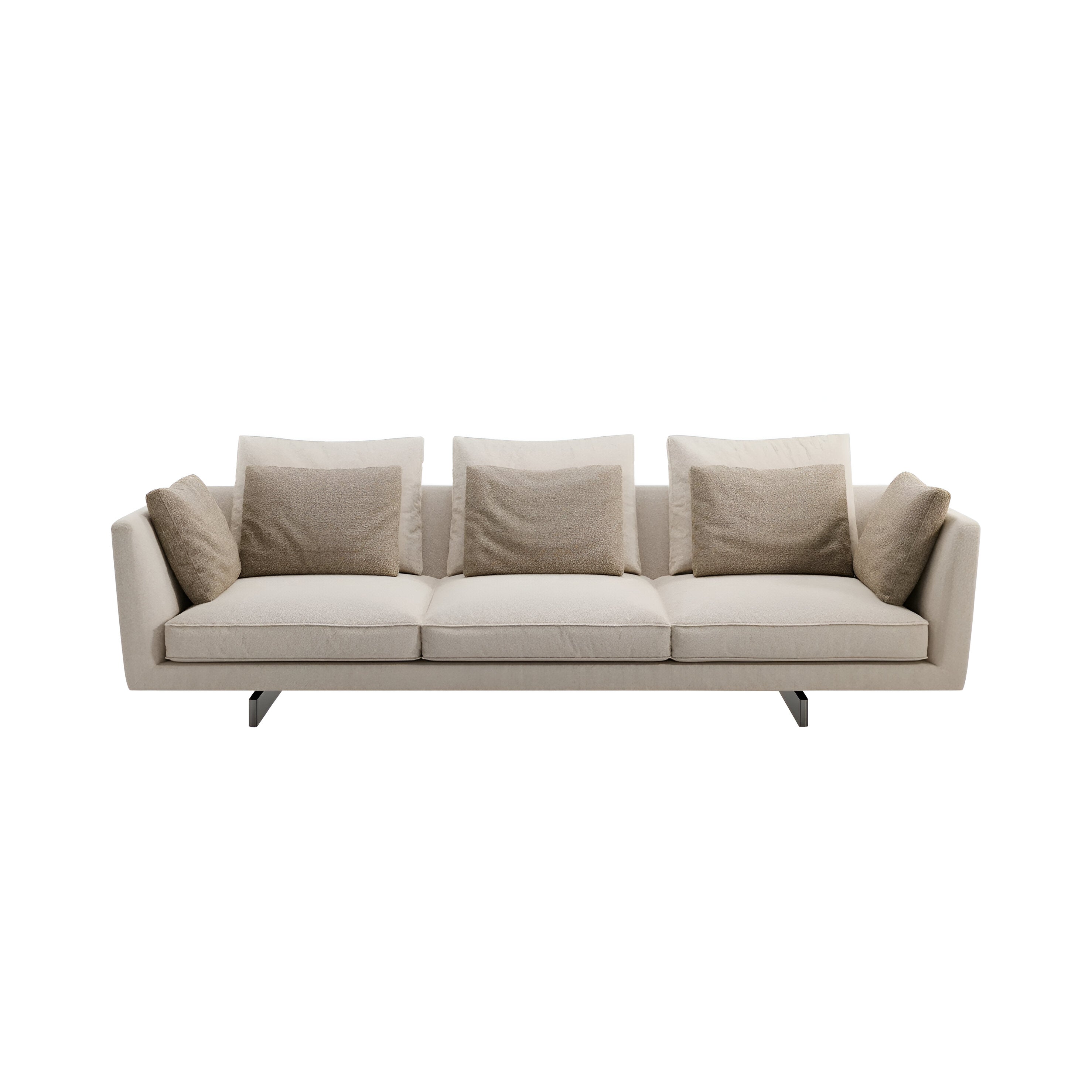 Savoy Sofa 280: Matte Black