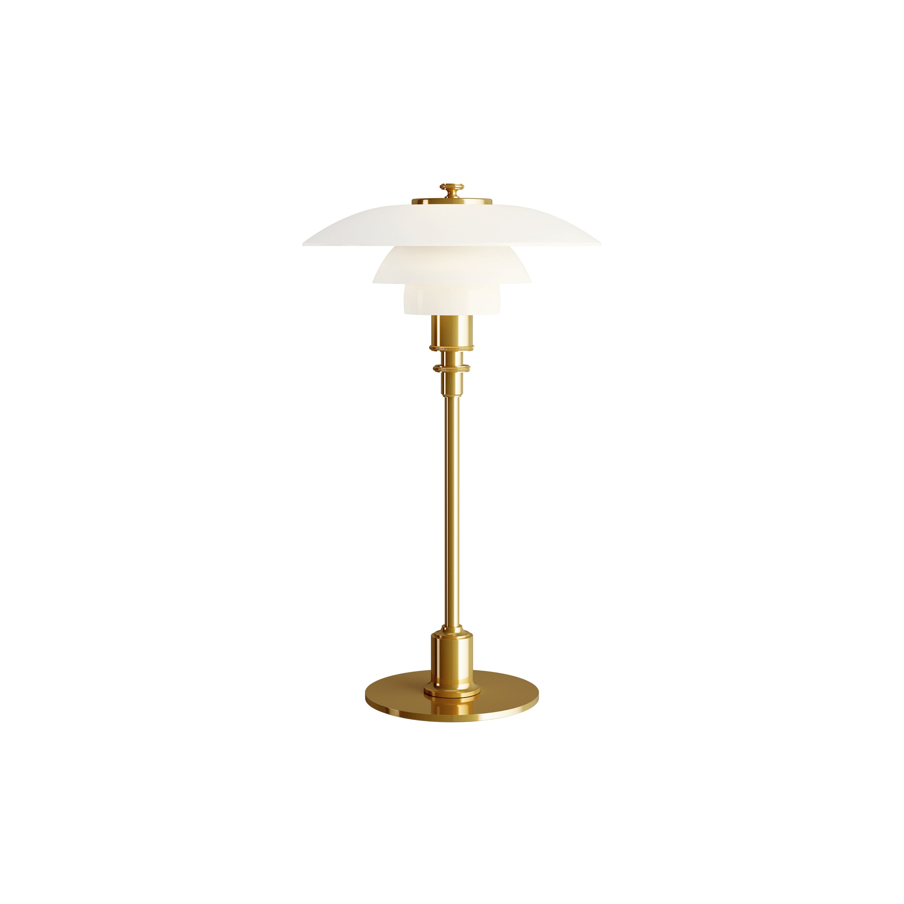 PH 2/1 Table Lamp: Metalized Brass