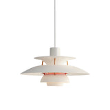 PH 5 Mini Pendant: Modern White + White