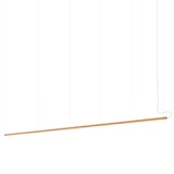 Pipeline 125.5 Linear Pendant Light: Copper