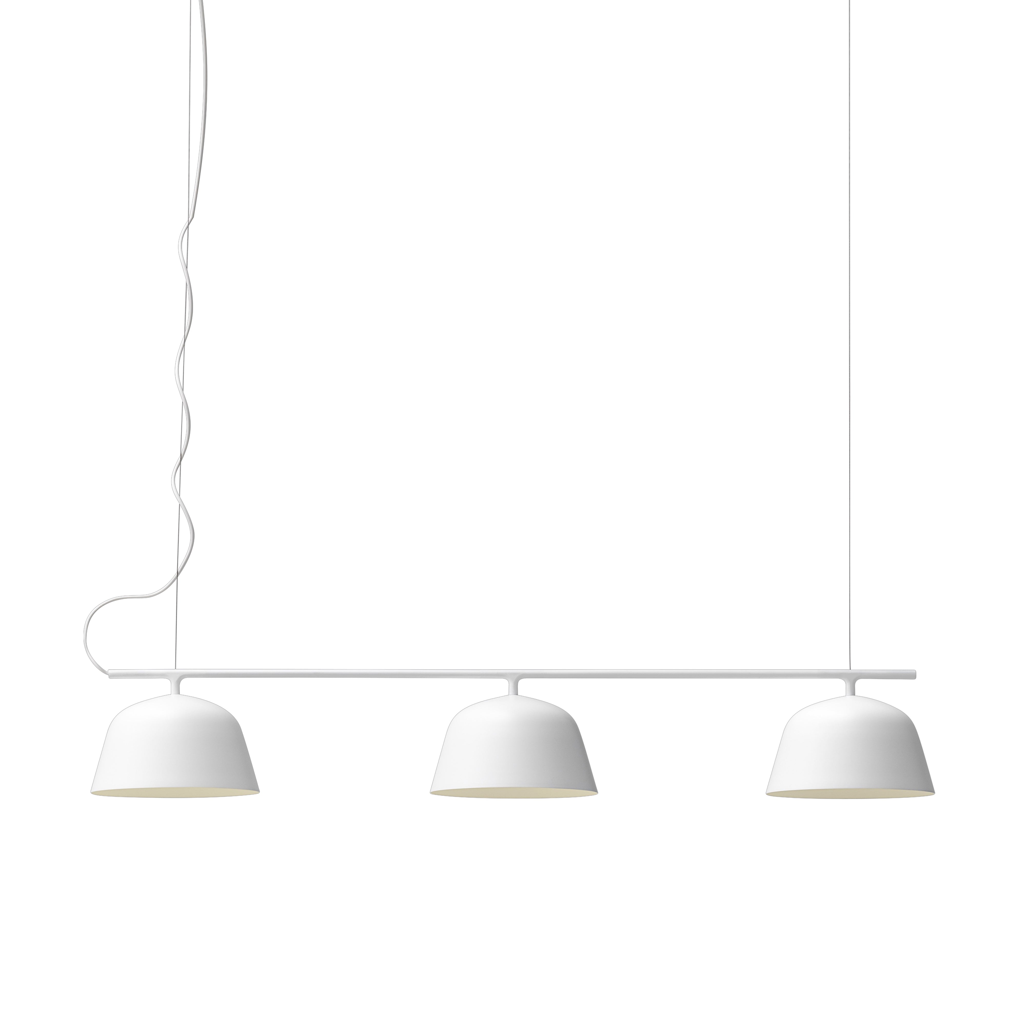 Ambit Rail Lamp: White