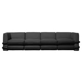 Pillow Modular Sofa: Leather + Configuration 4