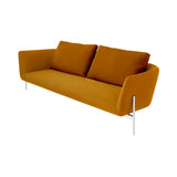 Loft 180 Sofa: Chrome