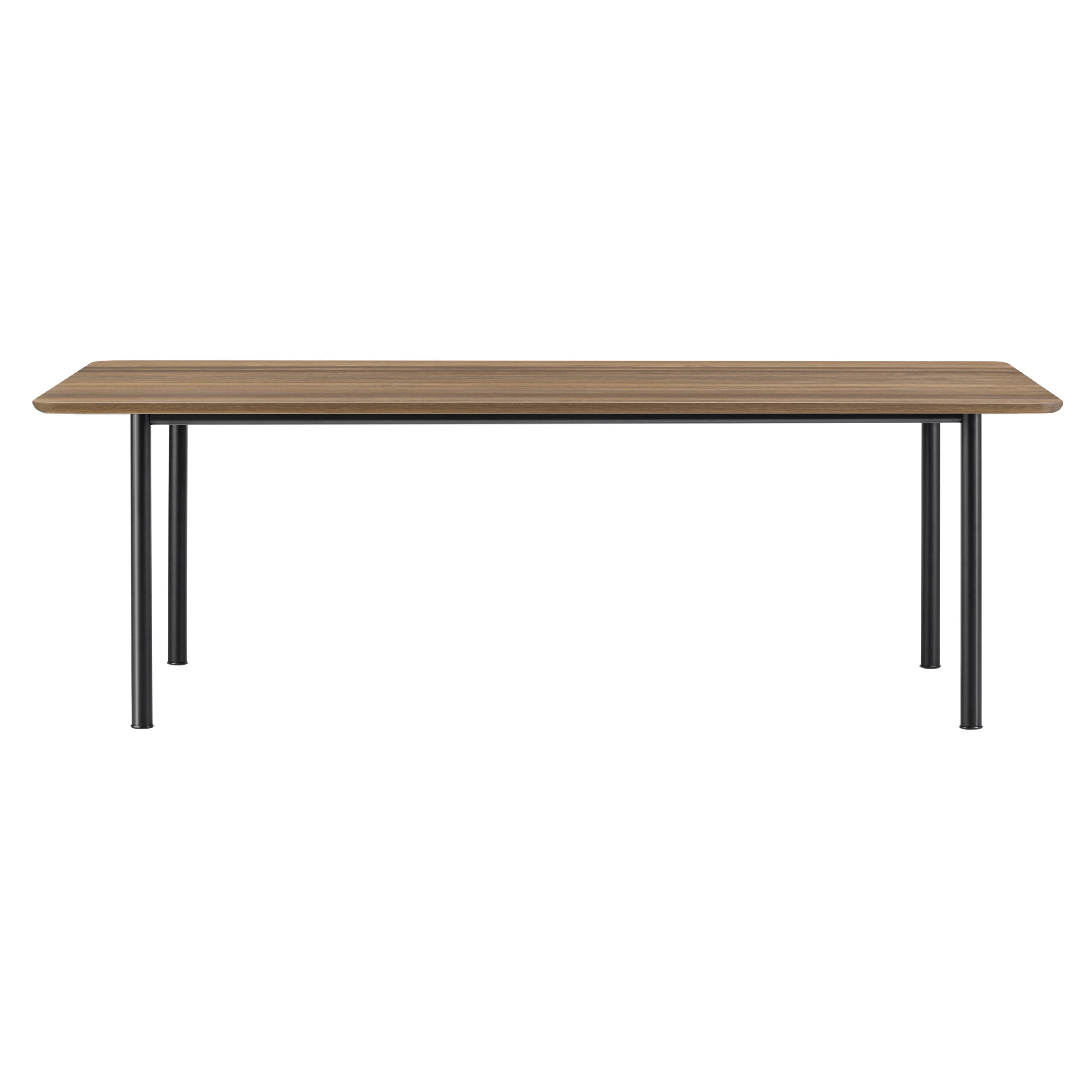 Plan Table: Smoked Oiled Oak + Black