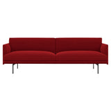 Outline 3-Seater Sofa: Black