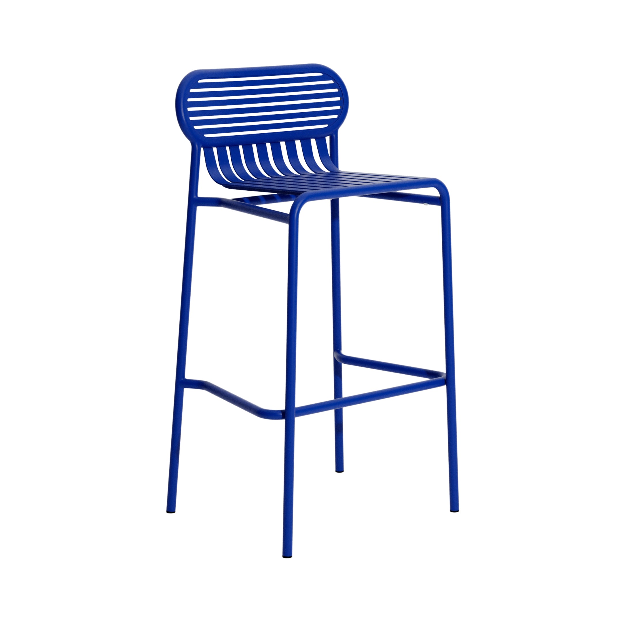 Week-End Stacking Bar Stool: Blue