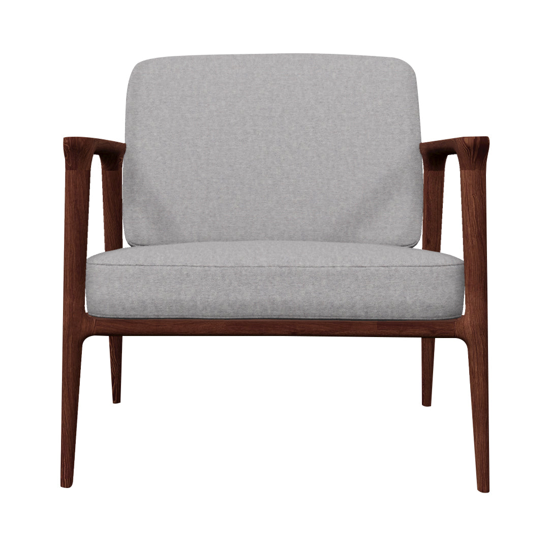 Zio Lounge Chair: Cinnamon