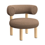 Fat Lounge Chair: Natural Oak