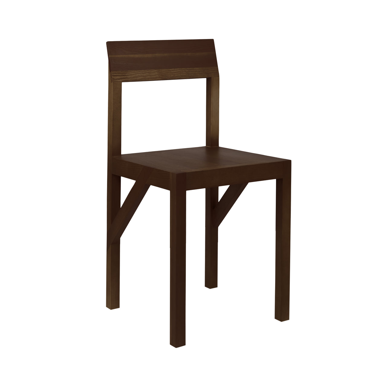 Bracket Chair: Dark Ash