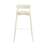 Fromme Stacking Bar + Counter Stool: Outdoor + Bar + Ivory