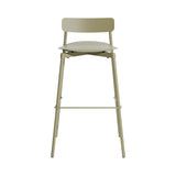 Fromme Stacking Bar + Counter Stool: Outdoor + Bar + Jade Green