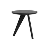 Fin Side Table: Black Oak