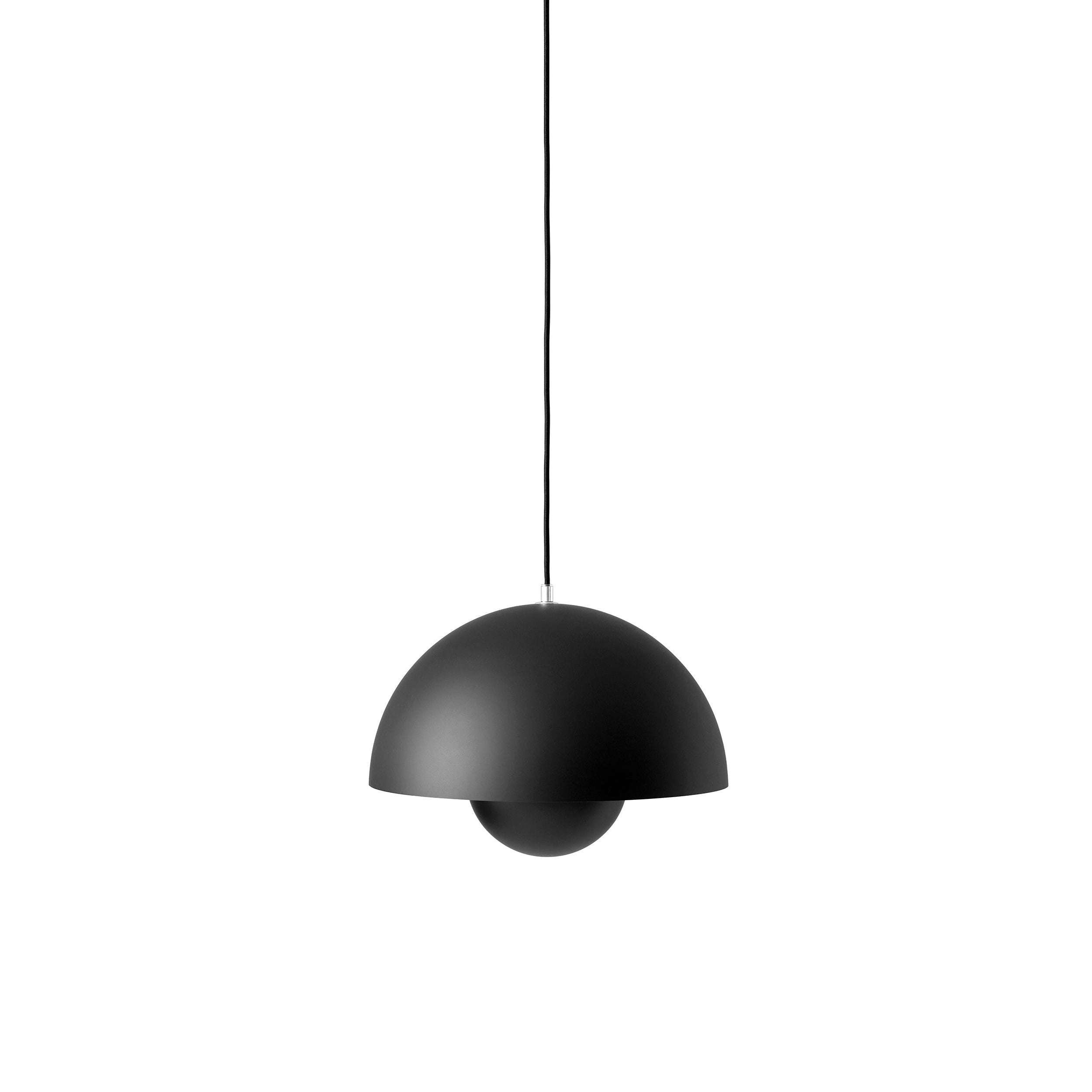 Flowerpot Pendant VP7: Matte Black