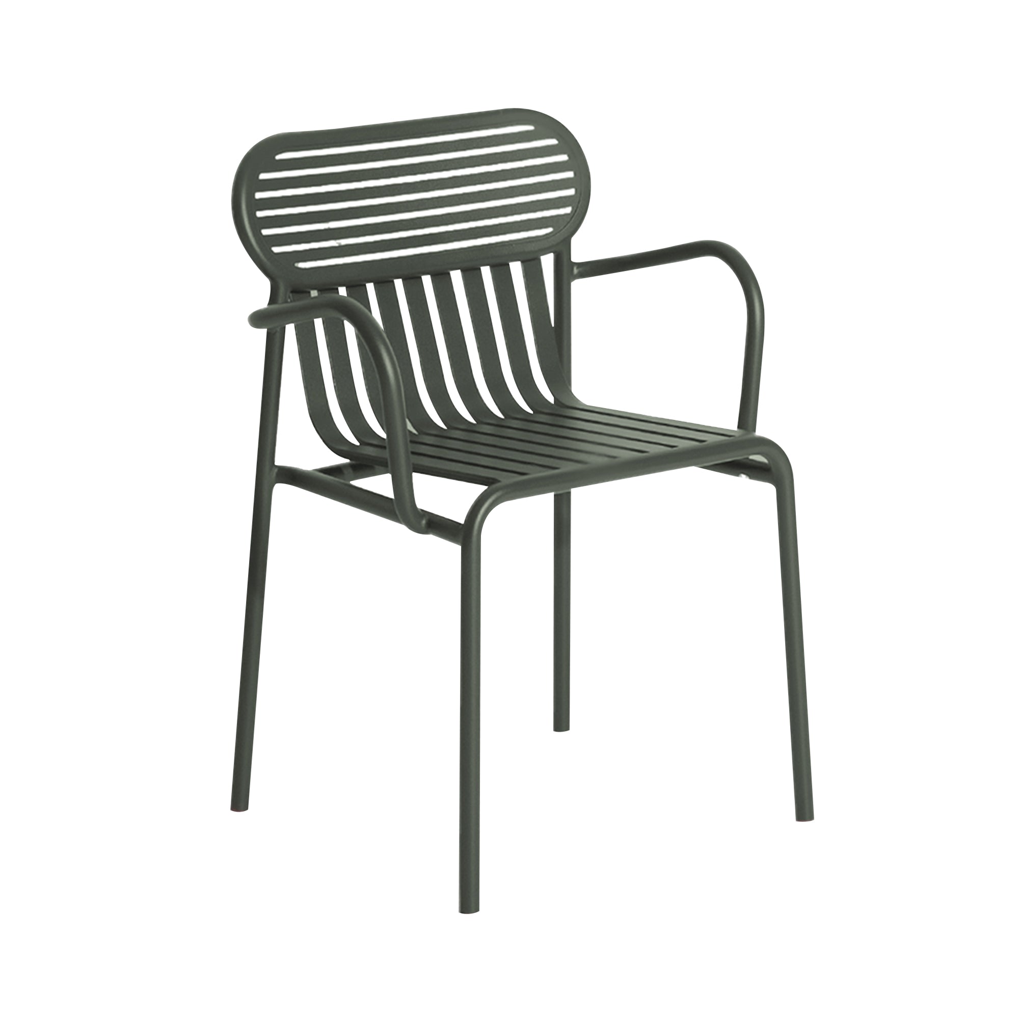 Week-End Stacking Armchair: Set of 2 + Glass Green