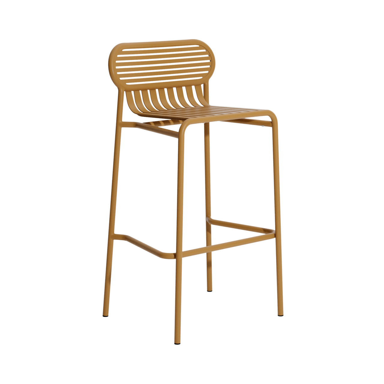 Week-End Stacking Bar Stool: Gold