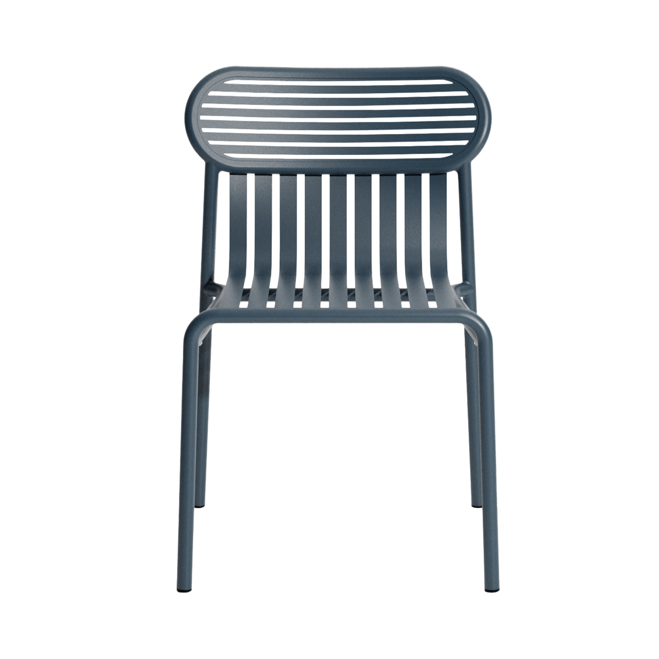 Week-End Stacking Chair: Set of 2 + Grey Blue