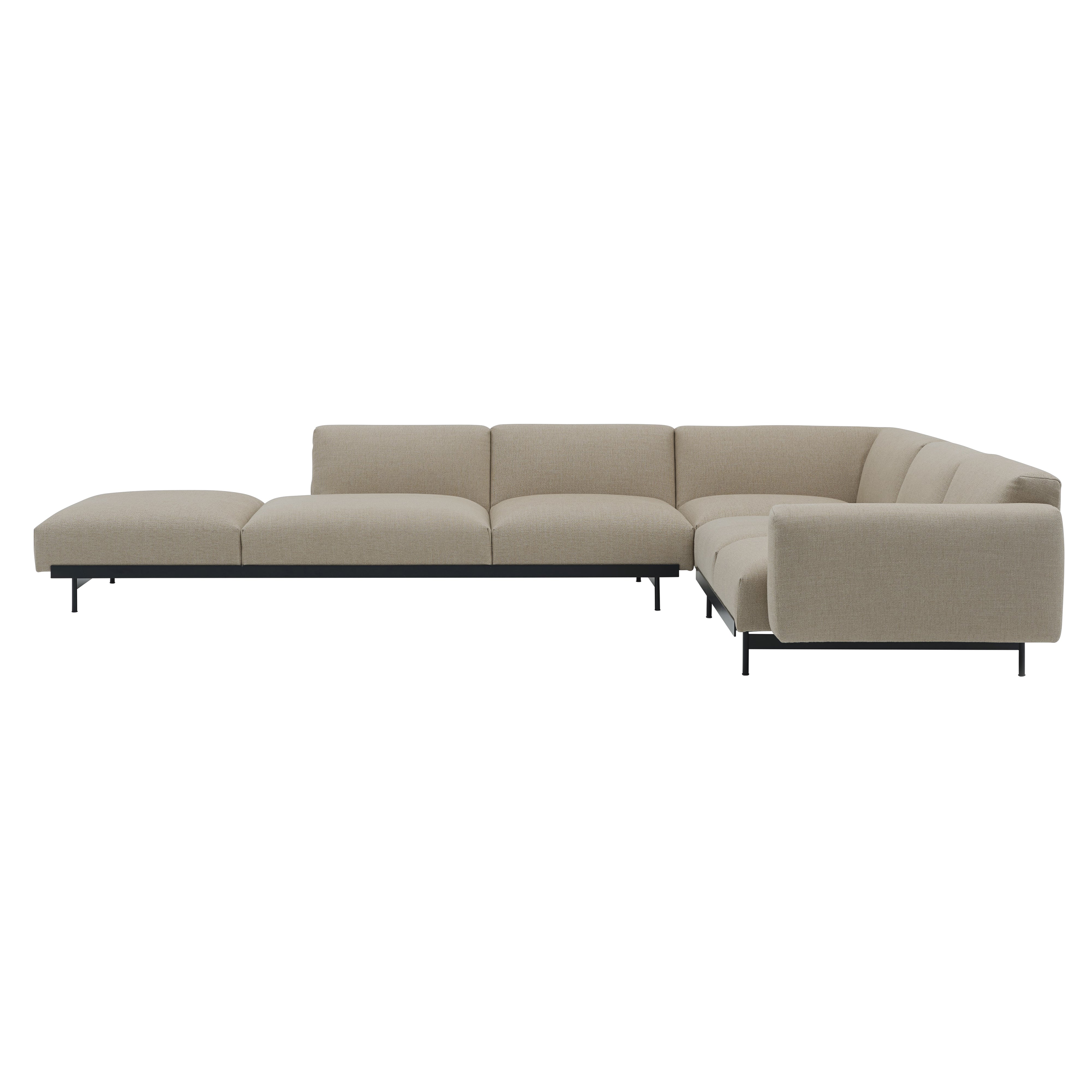 In Situ Modular Sofa: Corner + Configuration 6