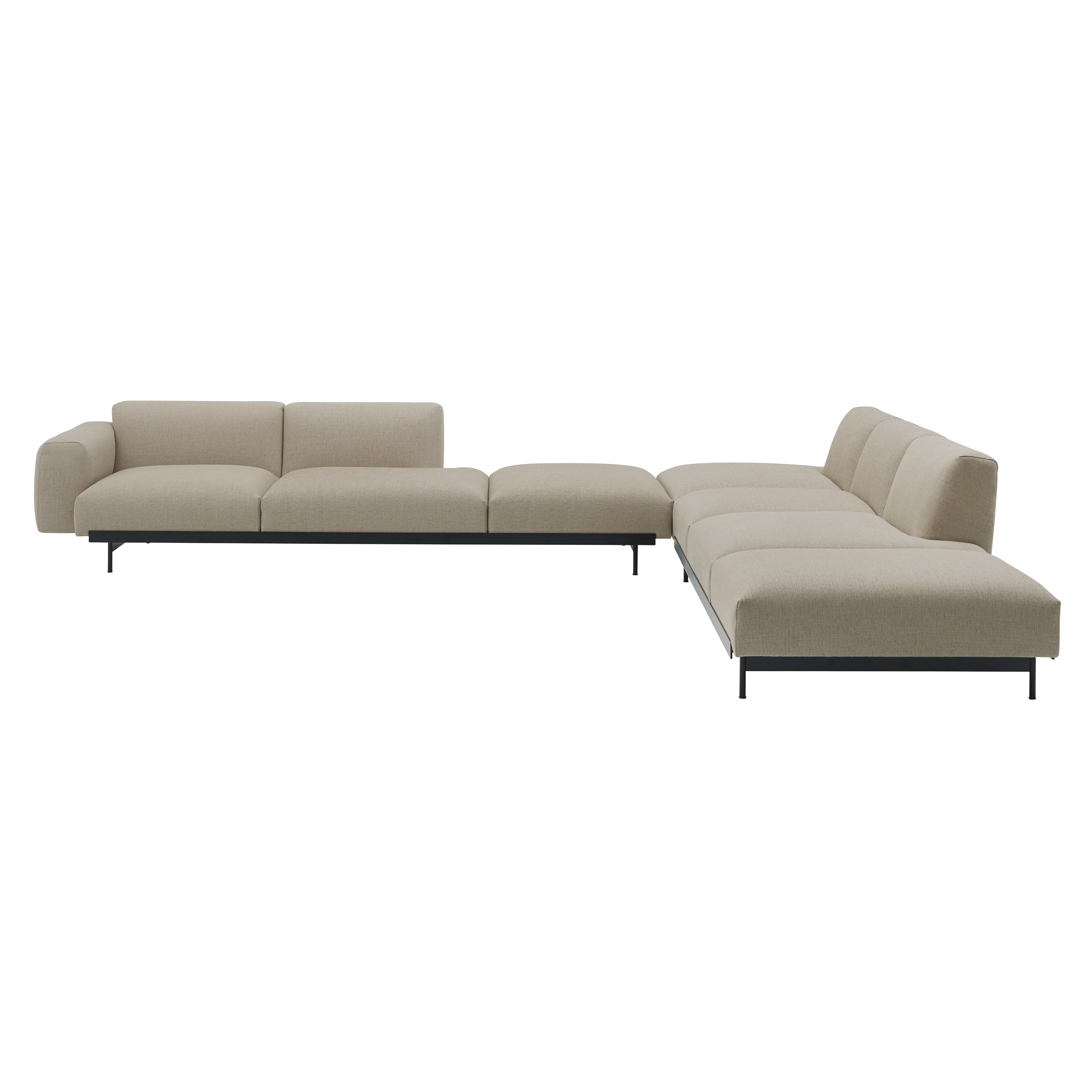 In Situ Modular Sofa: Corner + Configuration 8