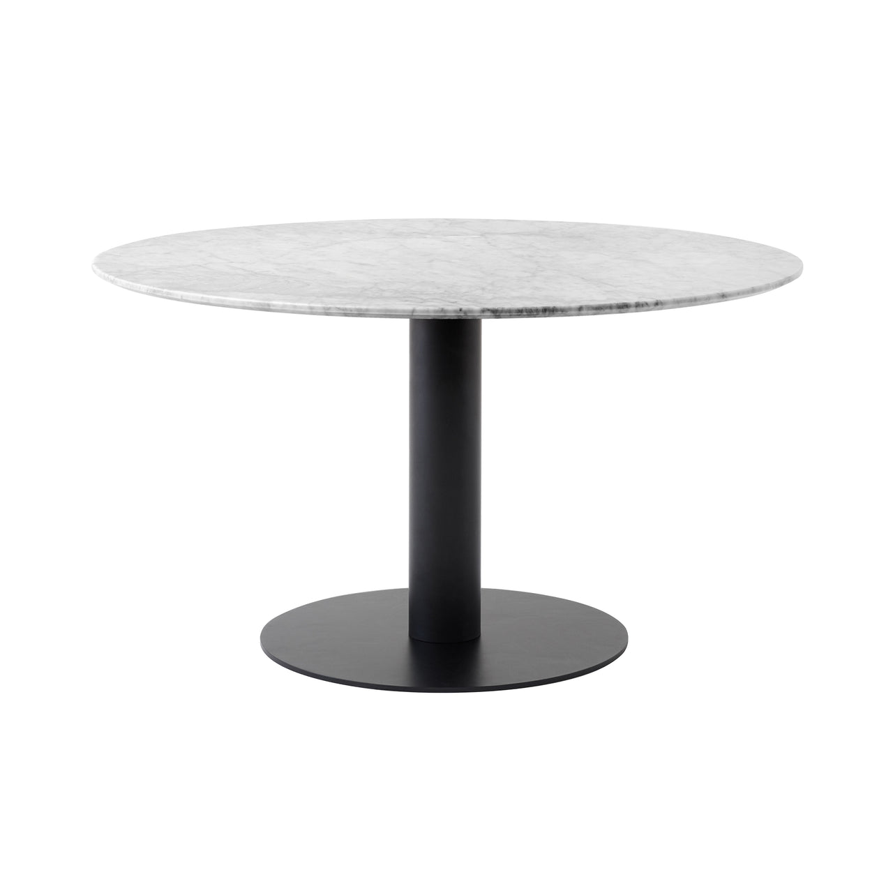 In Between Center Table: SK20 + Bianco Carrara Marble + Matt Black