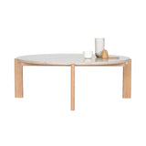 Iris Coffee Table: Stone Top + Large - 41.3