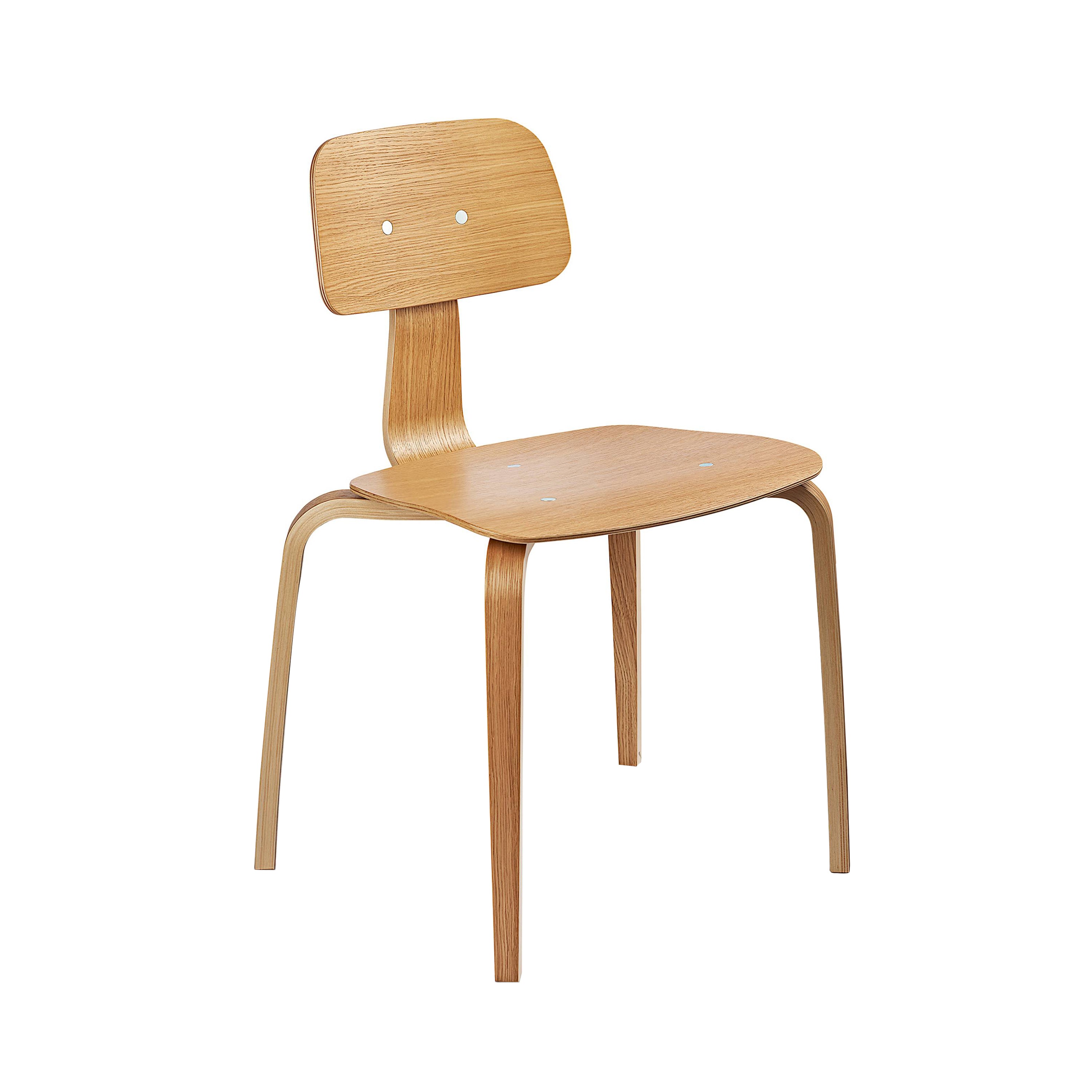 Kevi 2070 Chair: Oak Veneer