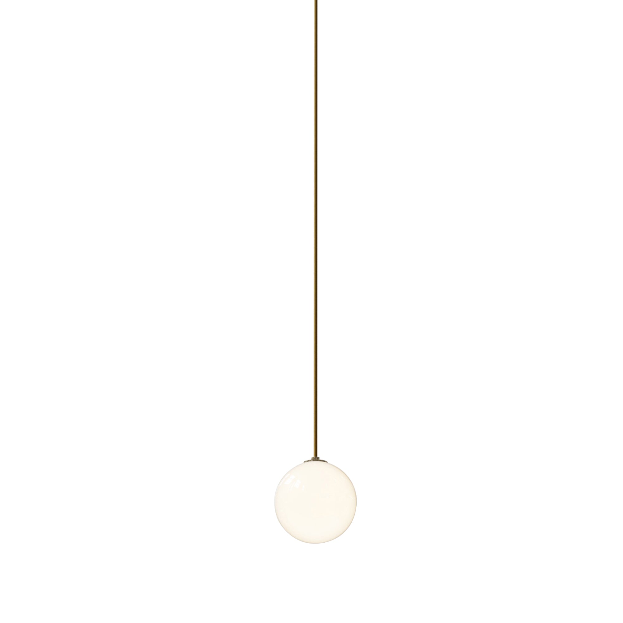 Laurent 10 Pendant: Brass