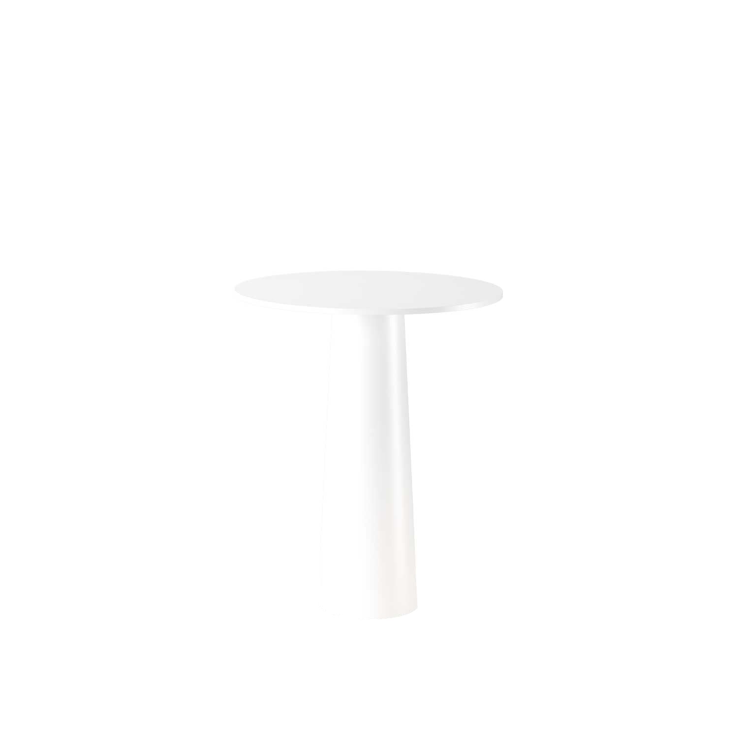 Lix Mini Table: Pearl White