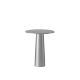 Lix Mini Table: Frozen Silver