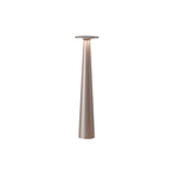 Lix Skinny Table: Bright Bronze