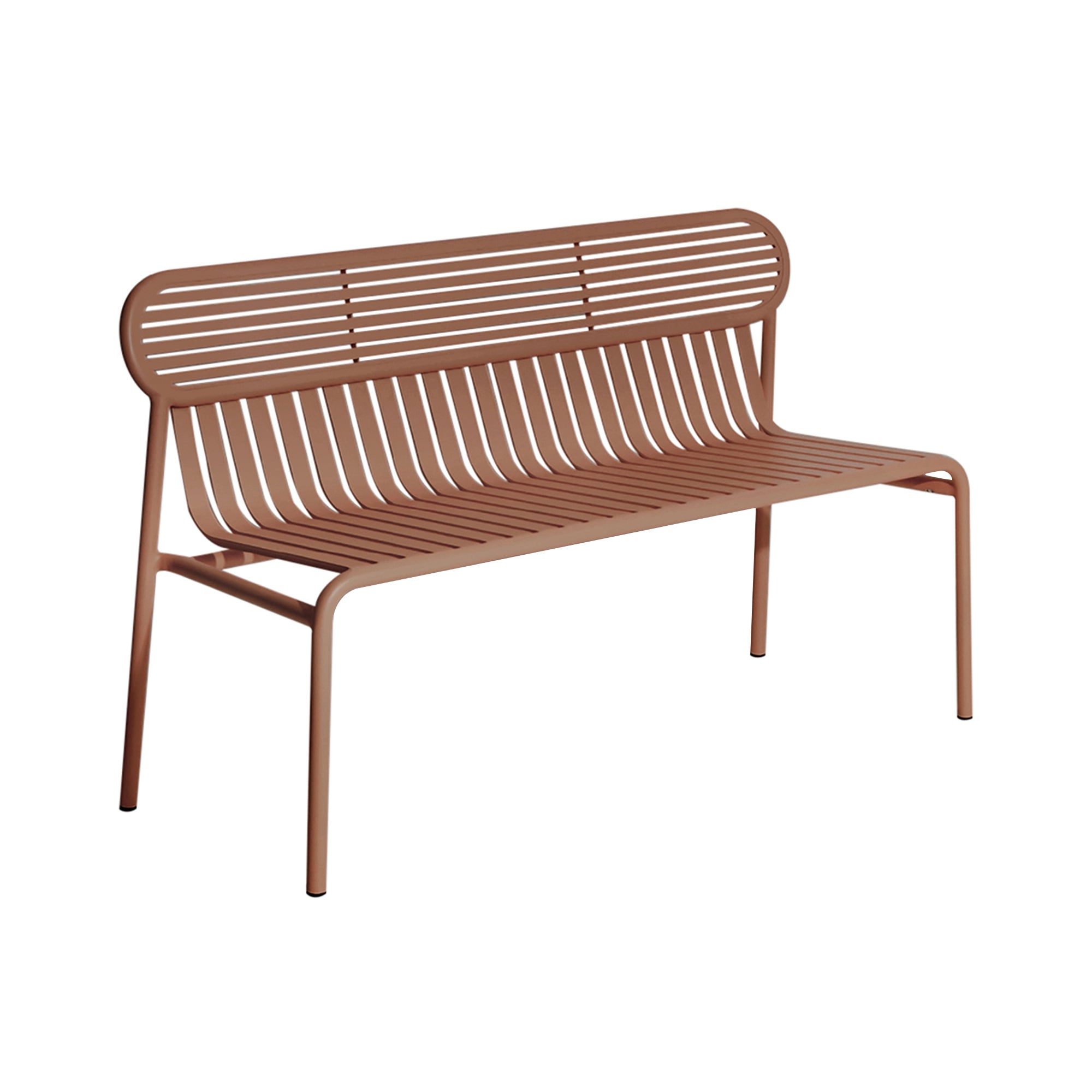 Week-End Garden Stacking Bench: Terracotta