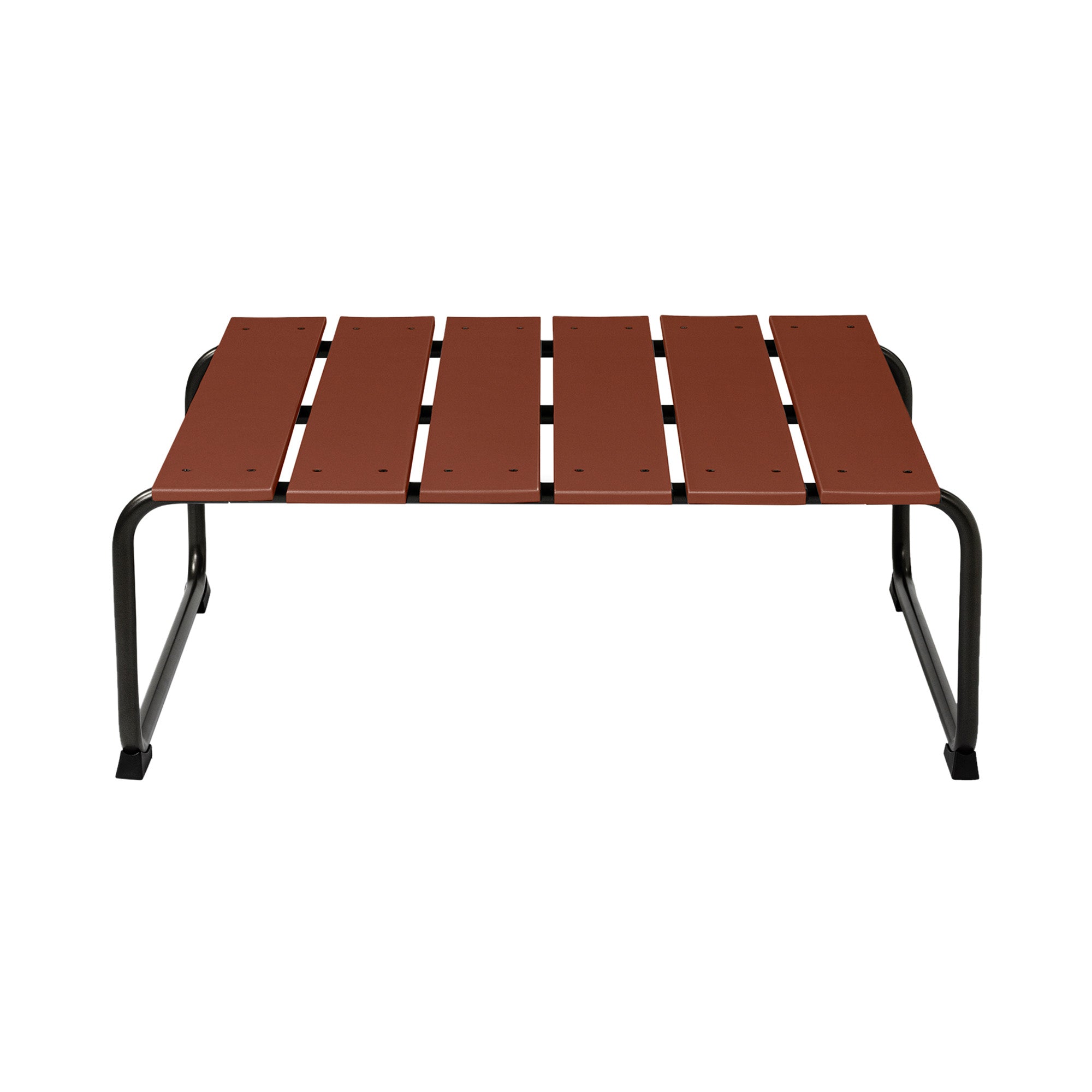 Ocean Lounge Table: Burnt Red