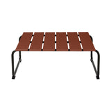 Ocean Lounge Table: Burnt Red