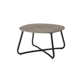 Lily Side Table: Low + Coffee Waste Dark