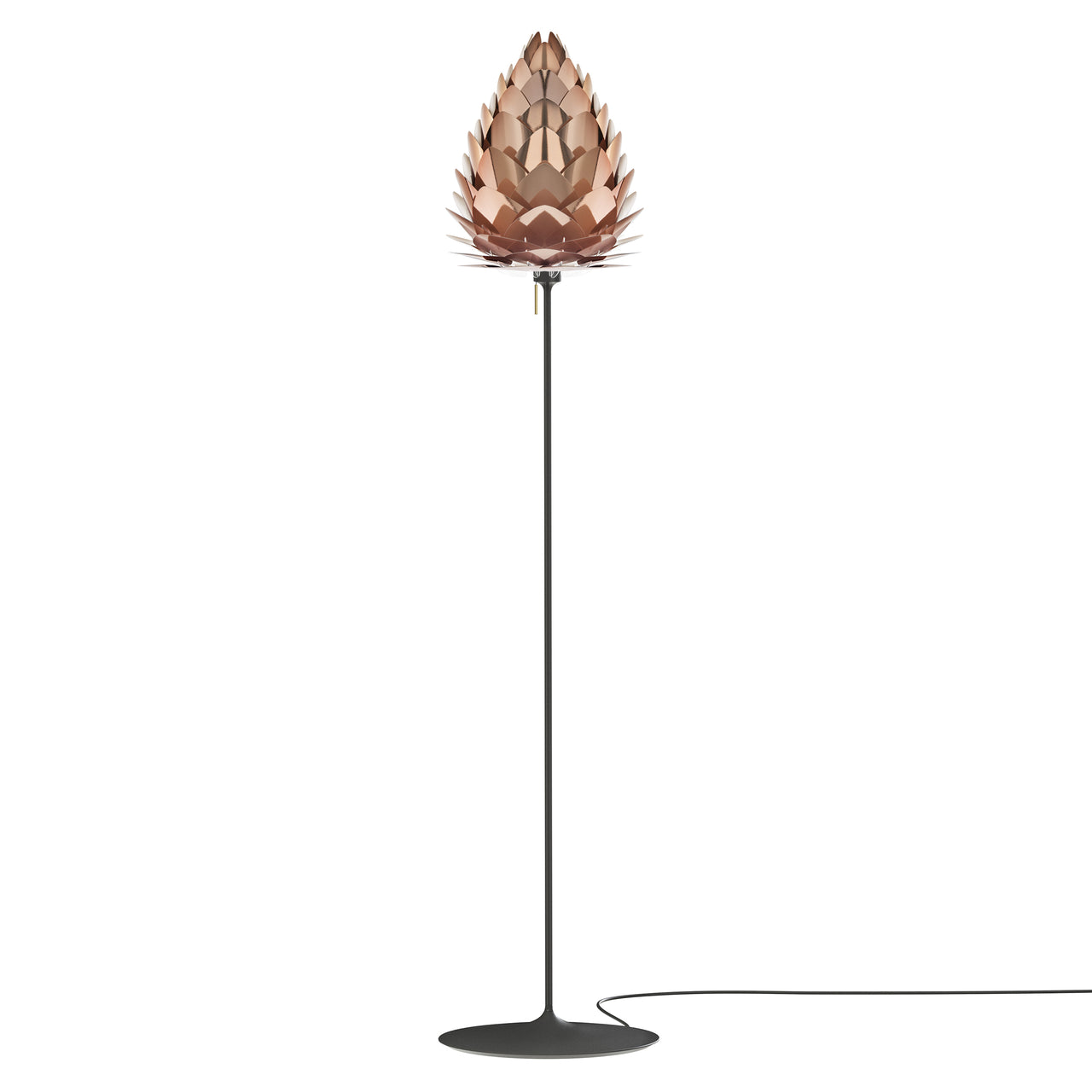 Conia Champagne Floor Lamp: Medium - 15.7