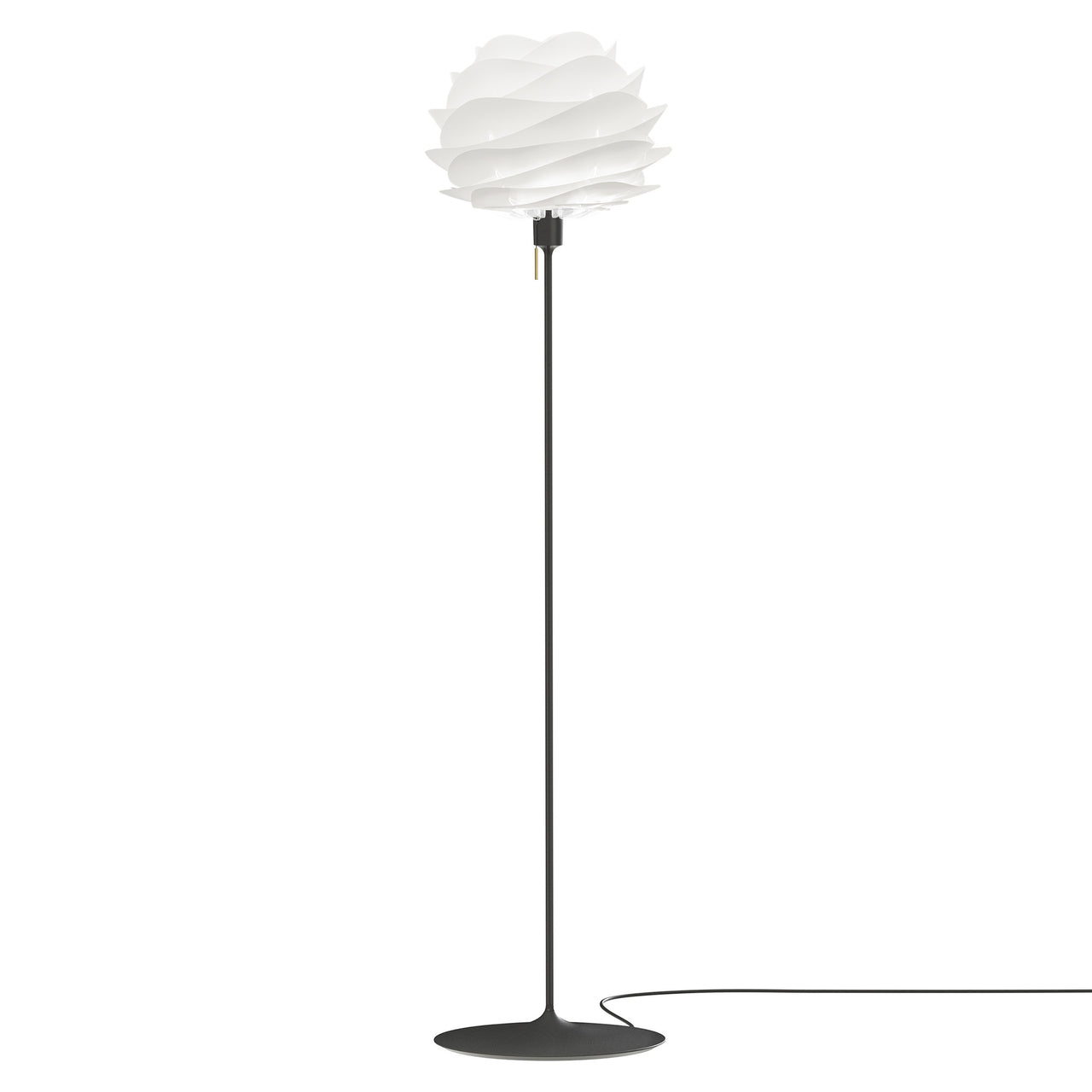 Carmina Champagne Floor Lamp: Medium - 18.9