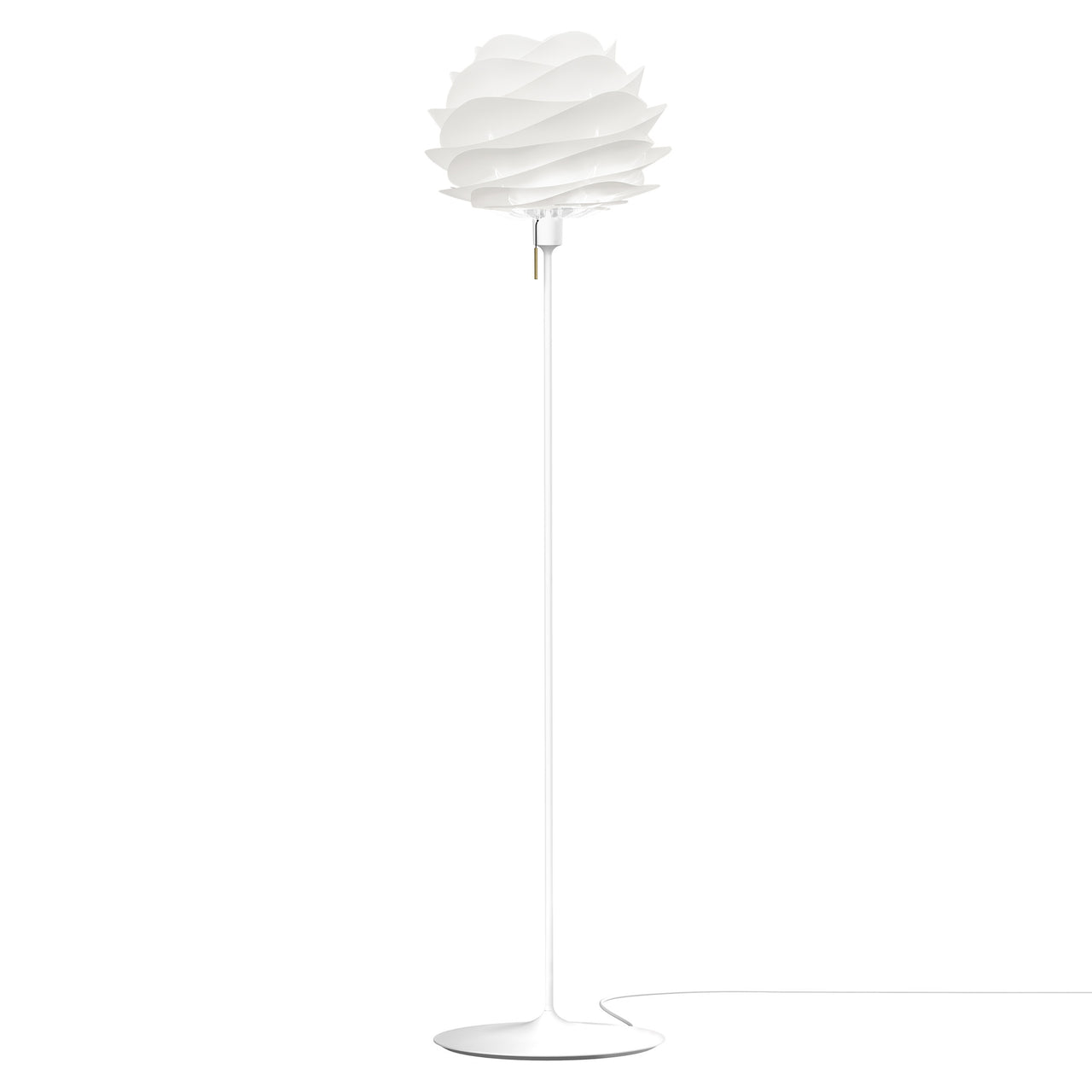 Carmina Champagne Floor Lamp: Medium - 18.9