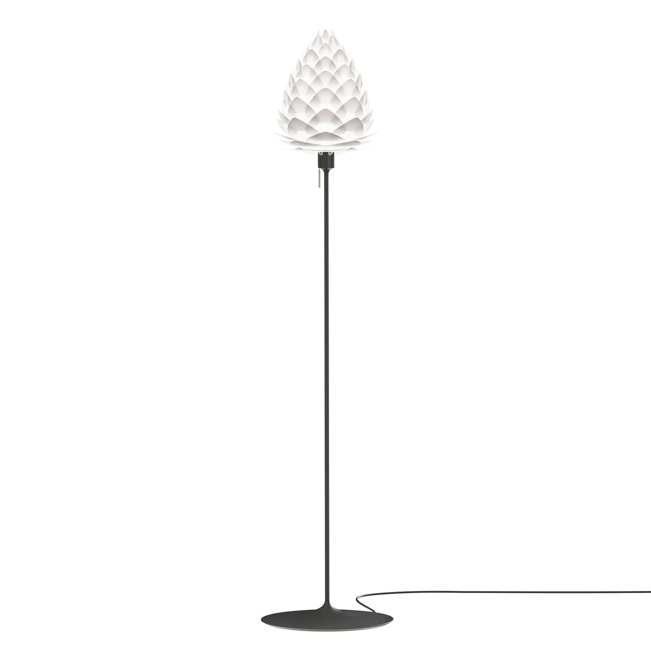 Conia Champagne Floor Lamp: Mini - 11.8