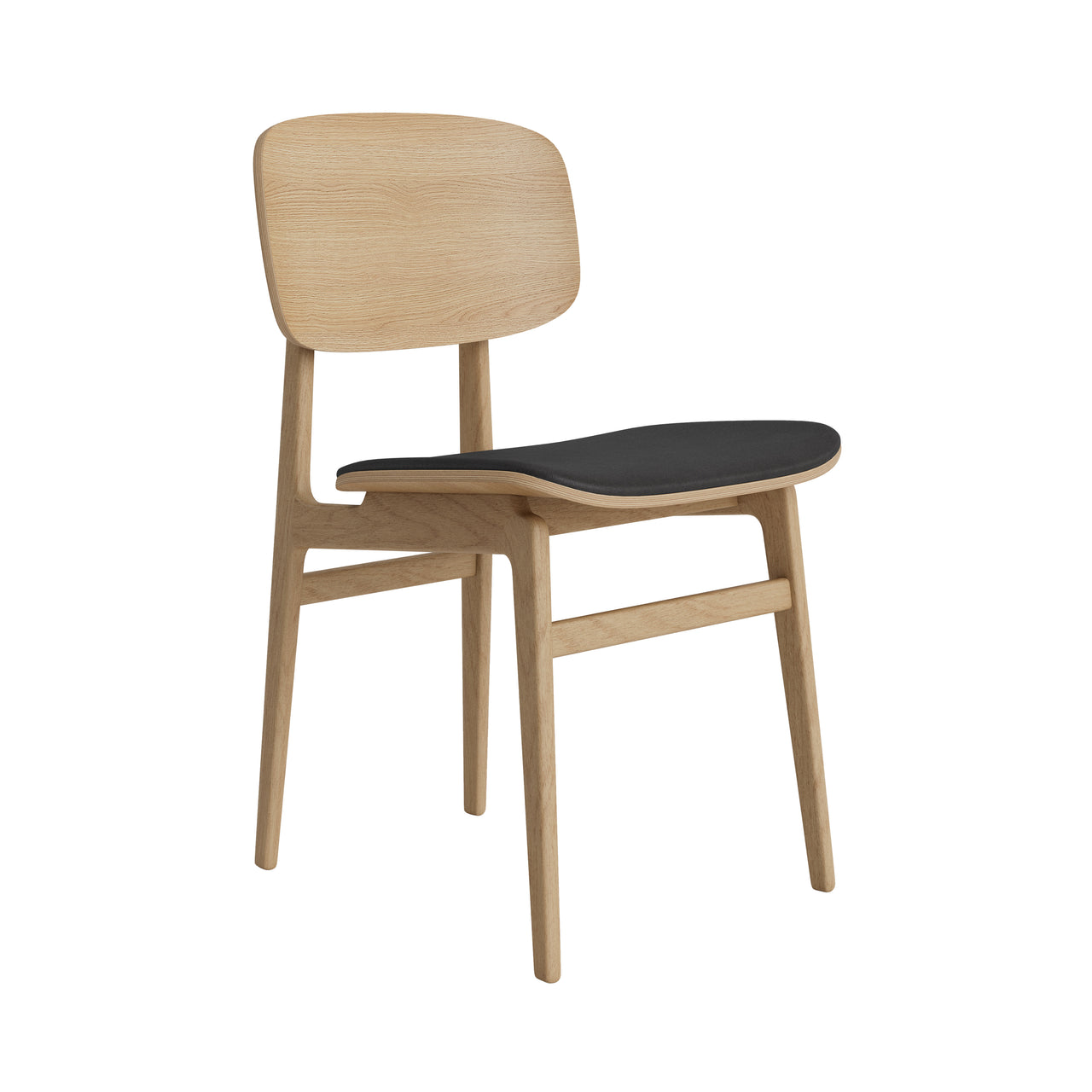 Ny11 Chair: Seat Upholstered + Natural Oak