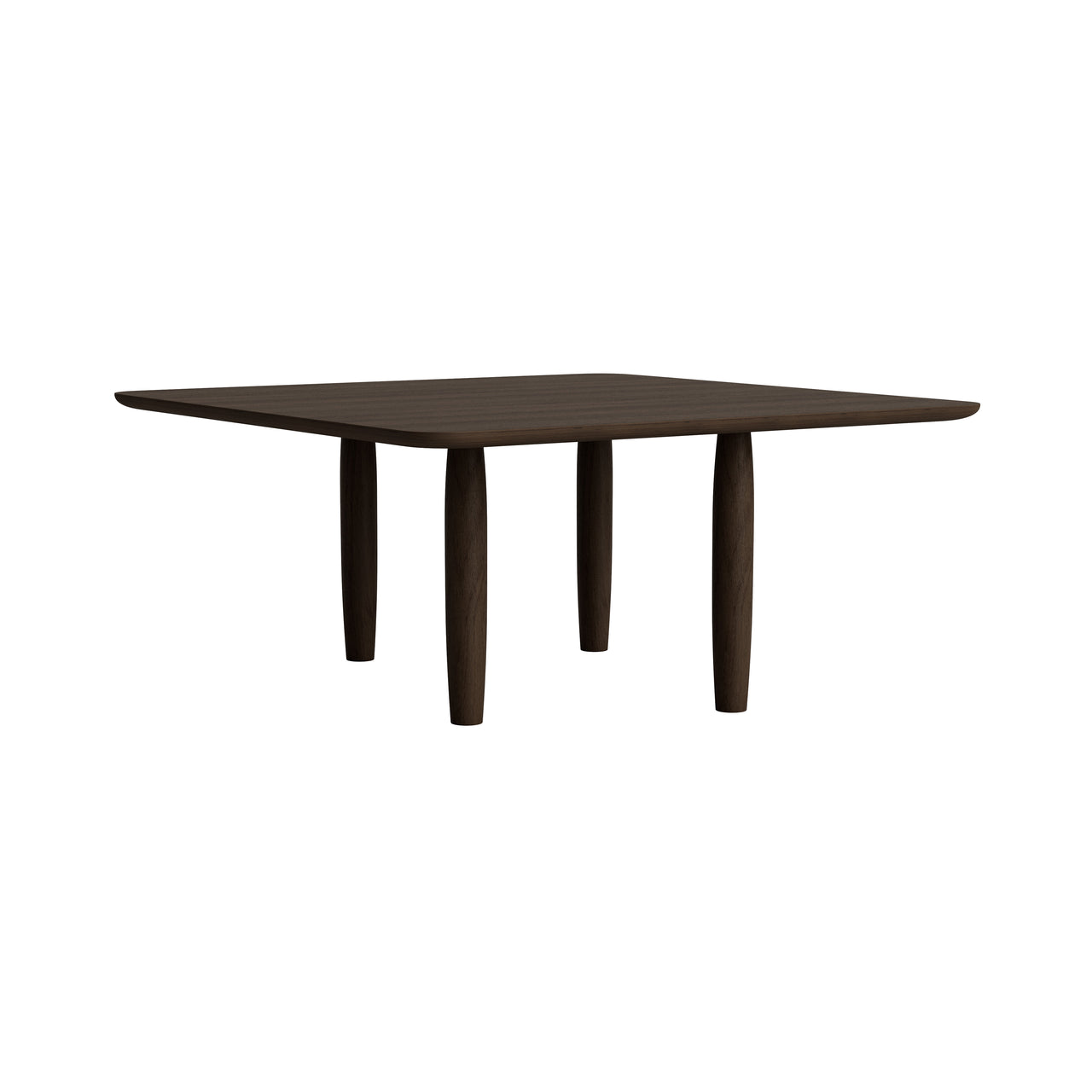 Oku Coffee Table: Dark Smoked Oak