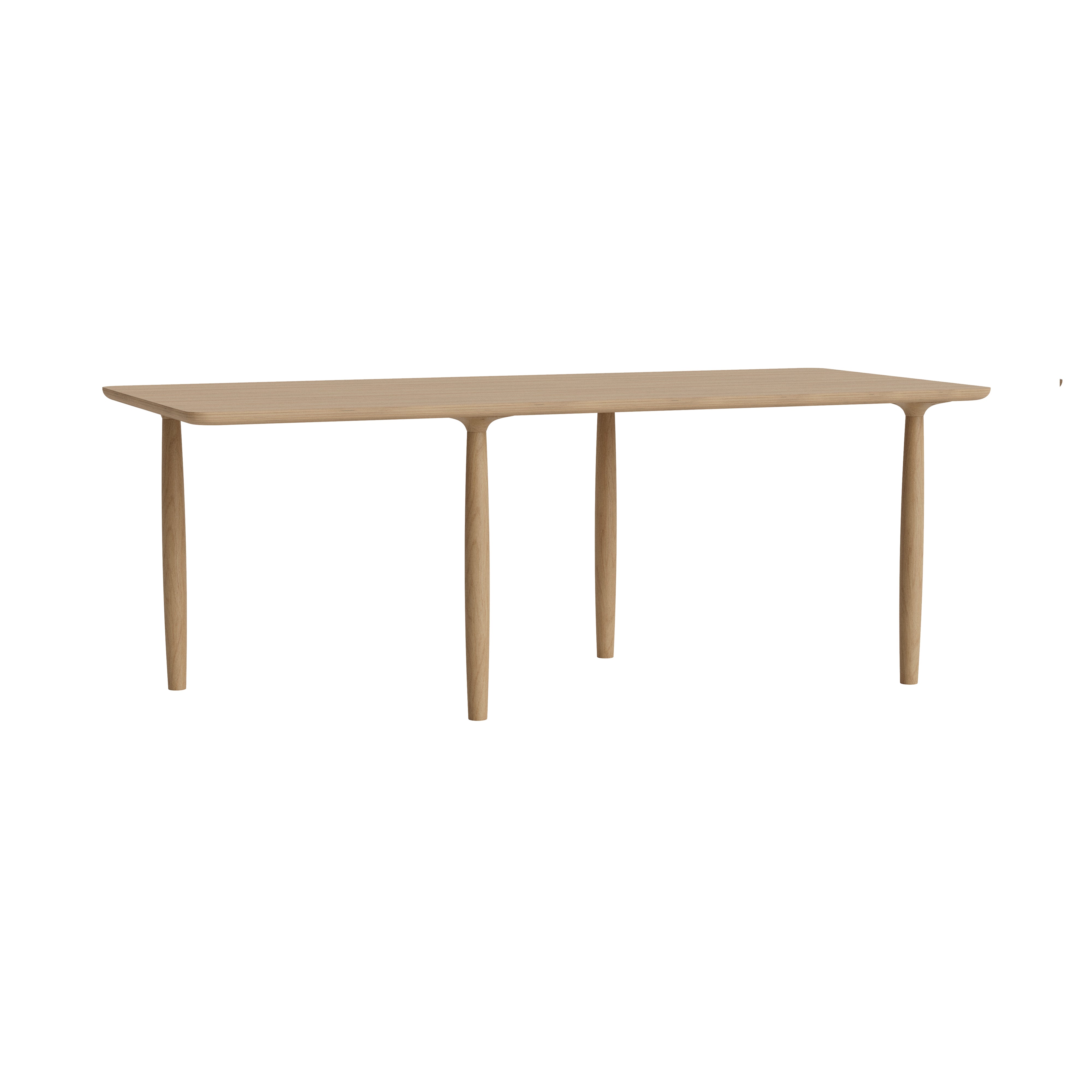 Oku Dining Table: Rectangle + Small - 78.7