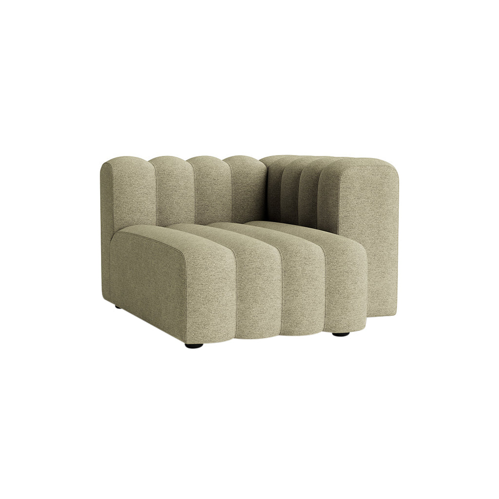 Studio Sofa Modules: Lounge Armrest + Lounge Medium Left Short Armrest