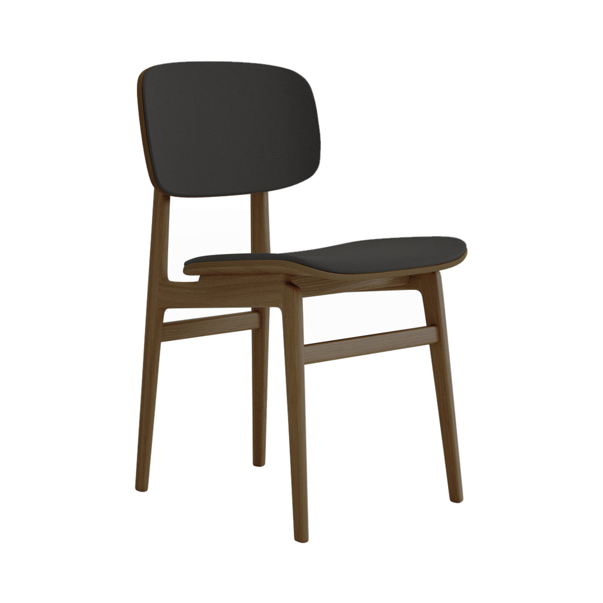 Ny11 Chair: Front Upholstered + Light Smoked Oak