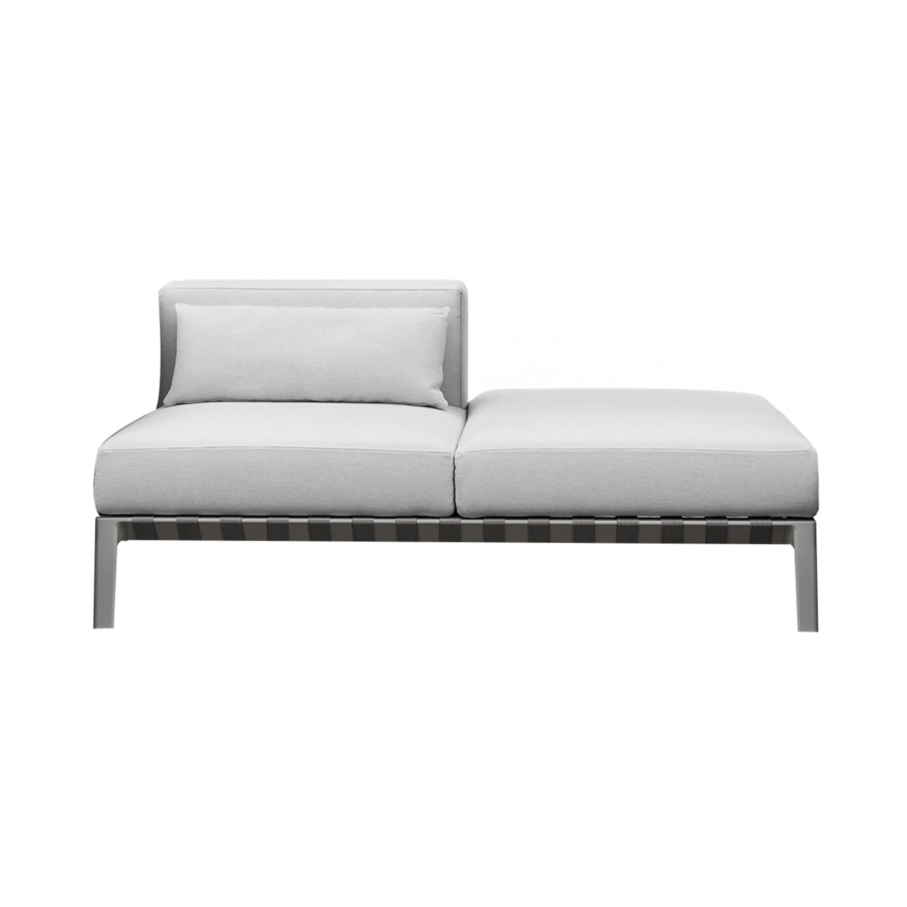 Able Singleback Sofa: Outdoor + Left