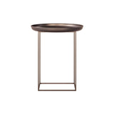 Duke Side Table: Bronze