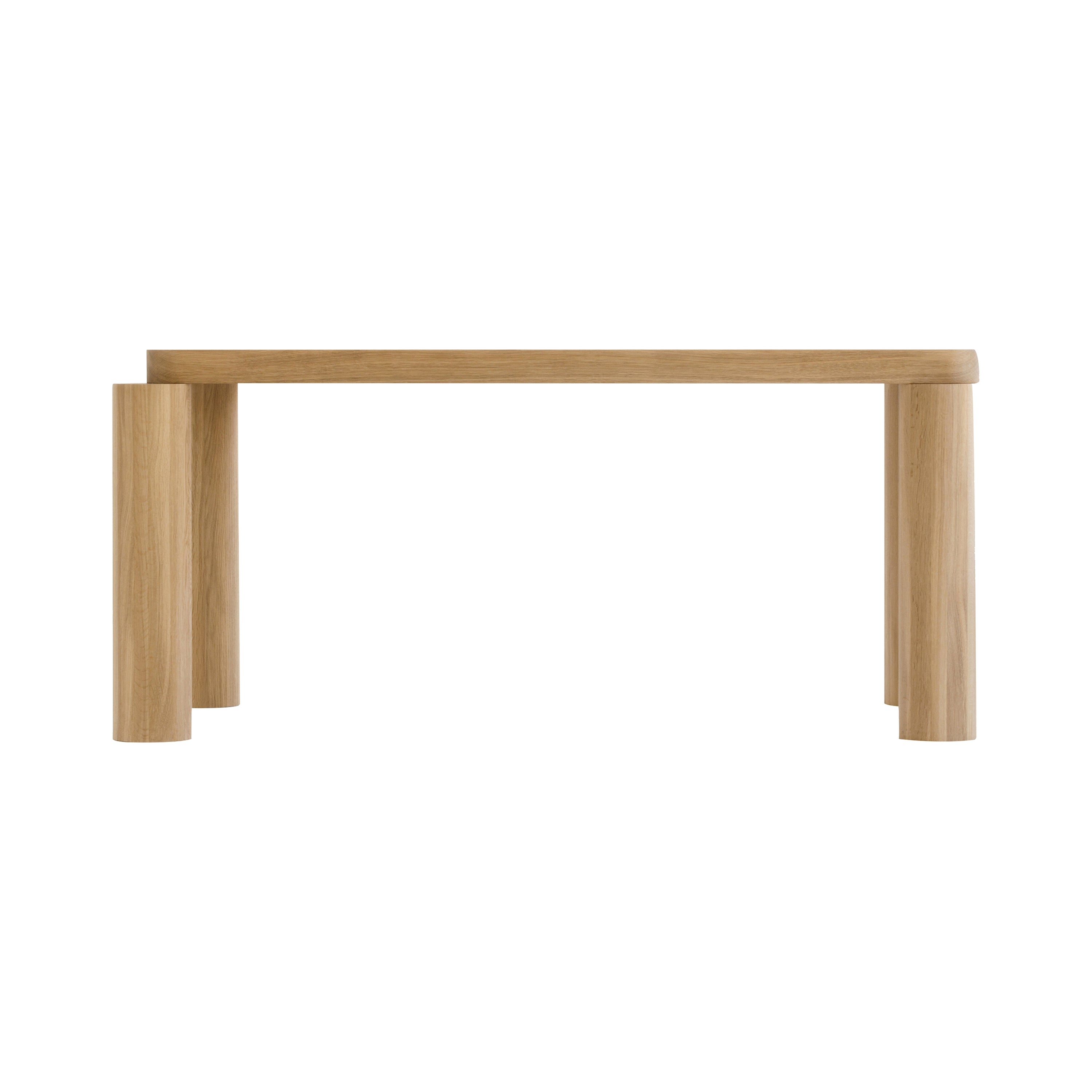 Offset Dining Table: 63